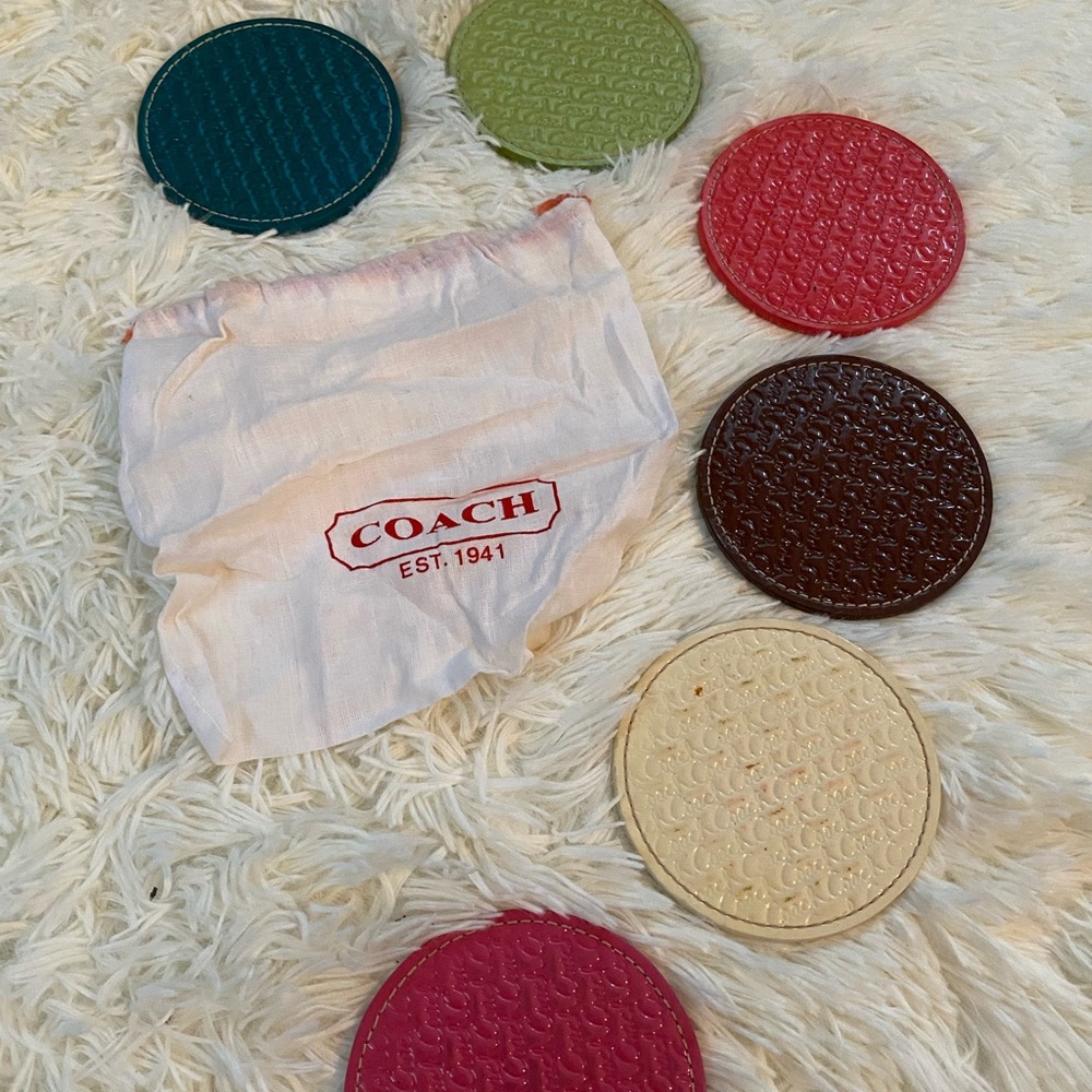 Magnetic coach coasters